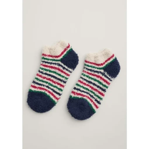 Seasalt Cornwall Fluffies Trainer Socks | Women Socks & Tights