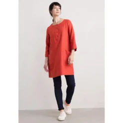 Seasalt Cornwall Lighthouse Rock 3/4 Sleeve Tunic | Women Tunics