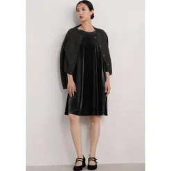 Seasalt Cornwall Mahonia Velvet Shift Dress | Women Dresses