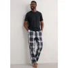 Seasalt Cornwall Men's Connerton Pyjama Trousers in GOTS-Certified Organic Cotton Flannel | Nightwear