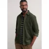 Seasalt Cornwall Men's Ropemaker Waffle Cord Overshirt | Shirts | Coats & Jackets