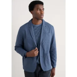 Seasalt Cornwall Men's Towen Organic Cotton Blazer | Coats & Jackets