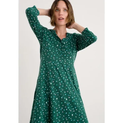 Seasalt Cornwall Rosemullion Organic Cotton Jersey Midi Dress | Women Dresses