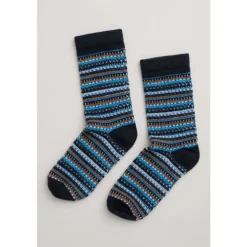 Seasalt Cornwall Women's Fair Isle Socks | Women Socks & Tights